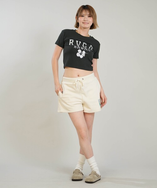 RVCA(ルーカ)の「RVCA/ルーカ 半袖 Tシャツ BG04C216(Tシャツ/カットソー・レディース・ホワイト/ライトピンク/ブラック・M/S)」の13枚目の写真