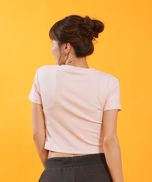 RVCA(ルーカ)の「RVCA/ルーカ 半袖 Tシャツ BG04C216(Tシャツ/カットソー・レディース・ホワイト/ライトピンク/ブラック・M/S)」の18枚目の写真