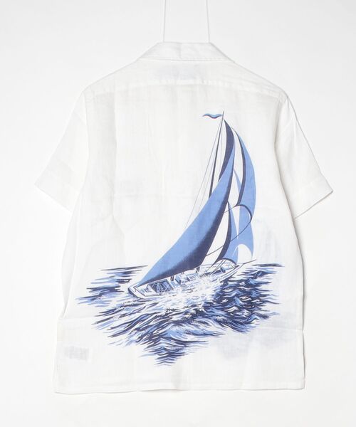 POLO RALPH LAUREN(ポロ ラルフ ローレン)の「クラシック フィット ノーティカル リネン キャンプ シャツ(シャツ/ブラウス・メンズ・マルチ・S/XS/L/M)」の8枚目の写真