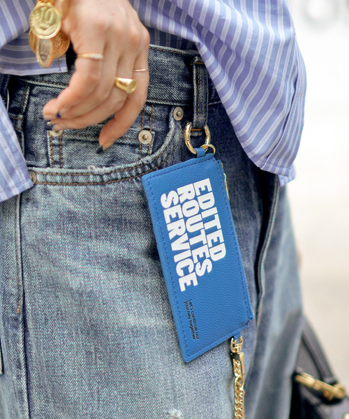 SKIN(スキン)の「【SKIN/スキン】Fragment case (blue)(カードケース・レディース・ブルー系その他・FREE)」の2枚目の写真