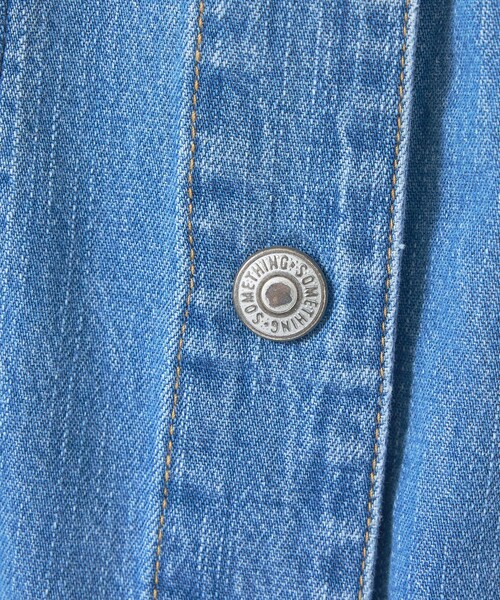 SOMETHING(サムシング)の「【SOMETHING/サムシング】G-SHIRT/デニムシャツ/デニム【WEB限定】(シャツ/ブラウス・レディース・インディゴブルー・フリー)」の18枚目の写真