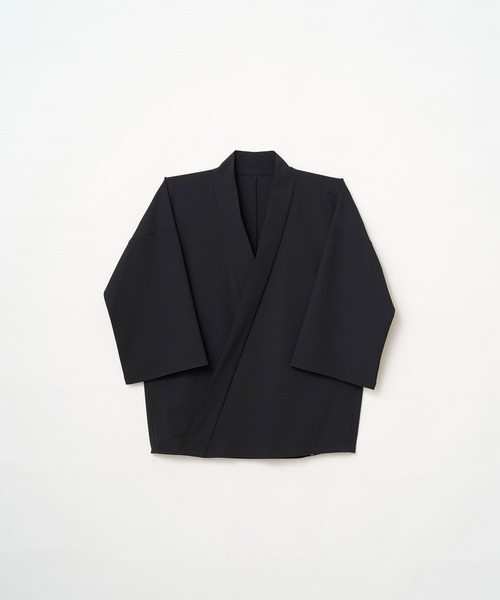 和ROBE(ワローブ)の「2026夏 WAROBE / WA Y SHIRT SUMMER(浴衣・メンズ・ブラック・2/3)」の1枚目の写真