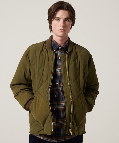 Eddie Bauer(エディーバウアー)の「エディーバウアー【EDDIE BAUER】 - ジャケット【SKYLINER JACKET E942430M】(ダウンジャケット/コート・メンズ・ダークグリーン/ベージュ/ブラック・XXL/XL/L)」の14枚目の写真
