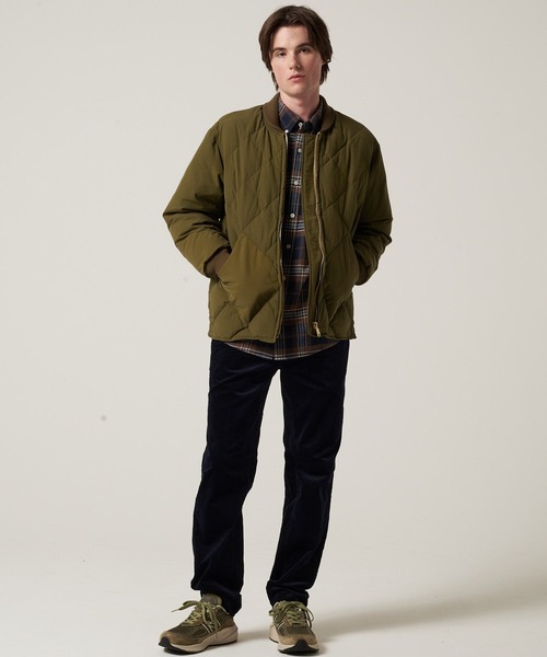 Eddie Bauer(エディーバウアー)の「エディーバウアー【EDDIE BAUER】 - ジャケット【SKYLINER JACKET E942430M】(ダウンジャケット/コート・メンズ・ダークグリーン/ベージュ/ブラック・XXL/XL/L)」の15枚目の写真