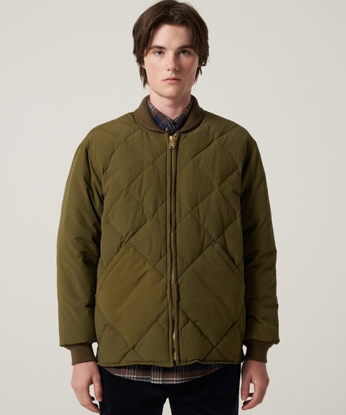 Eddie Bauer(エディーバウアー)の「エディーバウアー【EDDIE BAUER】 - ジャケット【SKYLINER JACKET E942430M】(ダウンジャケット/コート・メンズ・ダークグリーン/ベージュ/ブラック・XXL/XL/L)」の16枚目の写真