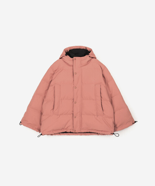 DANTON(ダントン)の「DANTON | ポリエステルタッサー ダウンフードジャケット WOMEN(ダウンジャケット/コート・レディース・ブラック/ピンク・S)」の17枚目の写真