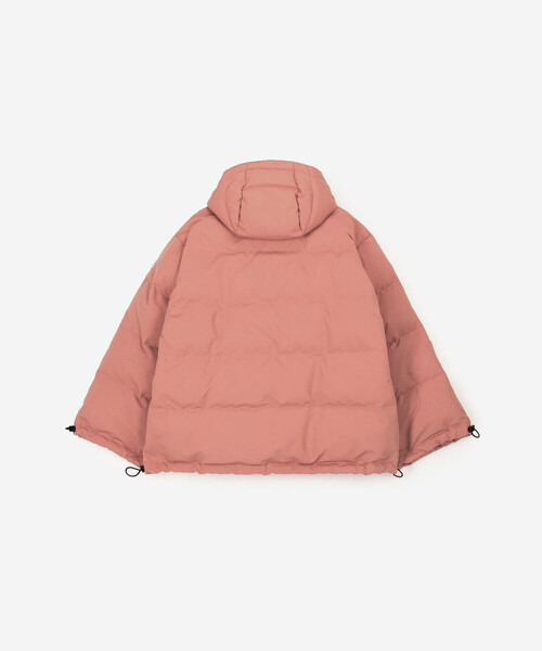 DANTON(ダントン)の「DANTON | ポリエステルタッサー ダウンフードジャケット WOMEN(ダウンジャケット/コート・レディース・ブラック/ピンク・S)」の18枚目の写真