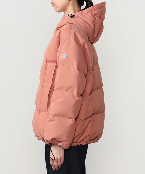 DANTON(ダントン)の「DANTON | ポリエステルタッサー ダウンフードジャケット WOMEN(ダウンジャケット/コート・レディース・ブラック/ピンク・S)」の15枚目の写真