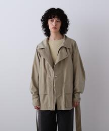 YLEVE（イレーヴ）の「YLEVE / 100/2 CHAMBRAY WEATHER COAT（ダウンジャケット/コート）」