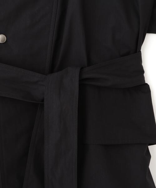 YLEVE（イレーヴ）の「YLEVE / 100/2 CHAMBRAY WEATHER COAT（ダウンジャケット/コート・レディース・イエロー/ブラック・1）」の8枚目の写真