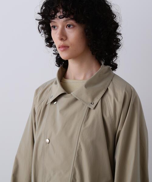 YLEVE（イレーヴ）の「YLEVE / 100/2 CHAMBRAY WEATHER COAT（ダウンジャケット/コート・レディース・イエロー/ブラック・1）」の14枚目の写真