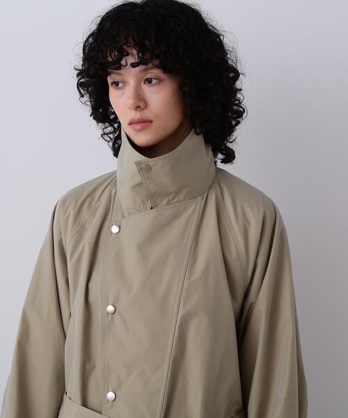 YLEVE（イレーヴ）の「YLEVE / 100/2 CHAMBRAY WEATHER COAT（ダウンジャケット/コート・レディース・イエロー/ブラック・1）」の15枚目の写真