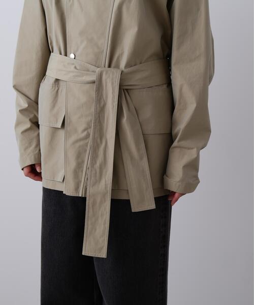 YLEVE（イレーヴ）の「YLEVE / 100/2 CHAMBRAY WEATHER COAT（ダウンジャケット/コート・レディース・イエロー/ブラック・1）」の17枚目の写真