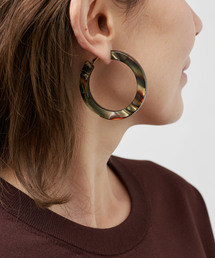 VERMEIL par iena | FRANCINE BRAMLI フランシーヌ ブラムリ フープピアス 50c(ピアス(両耳用))