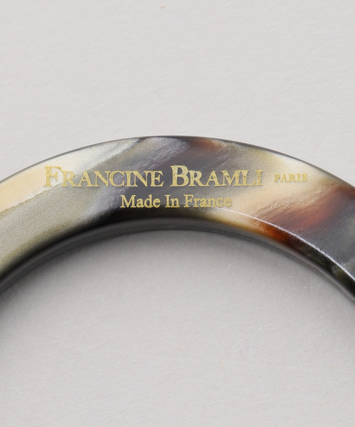 VERMEIL par iena(ヴェルメイユパーイエナ)の「FRANCINE BRAMLI フランシーヌ ブラムリ フープピアス 50c(ピアス(両耳用)・レディース・ブラック系その他/ブラウン・FREE)」の8枚目の写真