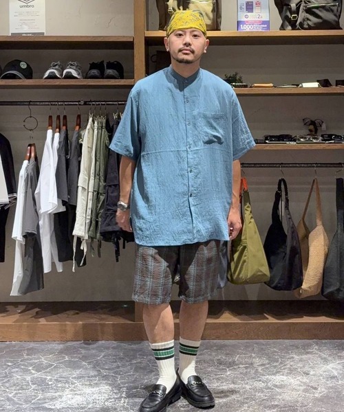 niko and...（ニコアンド）の「サッカーチェックショートパンツ（その他パンツ・メンズ・ブラック/ブラウン・LARGE/MEDIUM）」の17枚目の写真