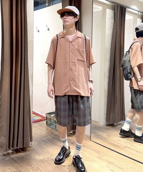 niko and...（ニコアンド）の「サッカーチェックショートパンツ（その他パンツ・メンズ・ブラック/ブラウン・LARGE/MEDIUM）」の18枚目の写真