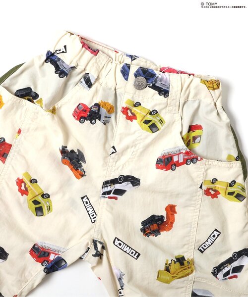 BIT'Z(ビッツ)の「TOMICA総柄バレルパンツ(その他パンツ・キッズ・ネイビー/キナリ・120/110/100/95/90/80)」の5枚目の写真