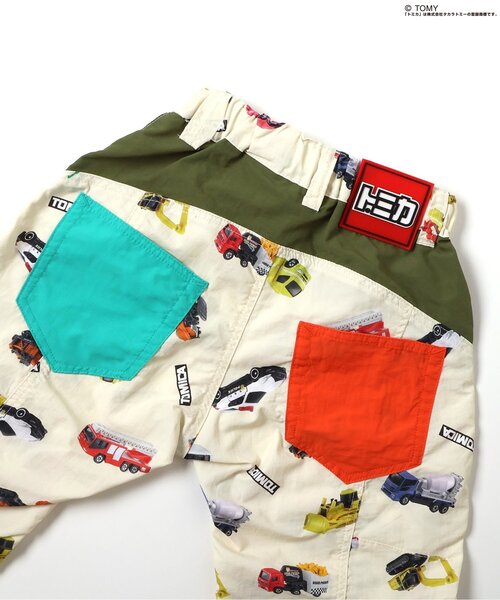 BIT'Z(ビッツ)の「TOMICA総柄バレルパンツ(その他パンツ・キッズ・ネイビー/キナリ・120/110/100/95/90/80)」の7枚目の写真