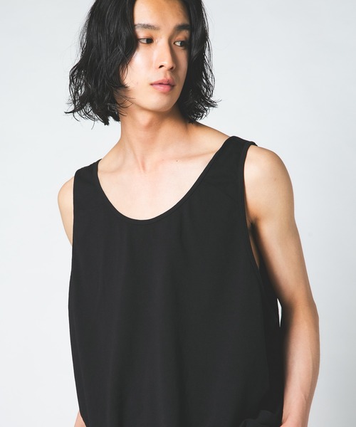 LOS ANGELES APPAREL(ロサンゼルスアパレル)の「【LOS ANGELES APPAREL/ロサンゼルスアパレル】 【綿100% 吸水性・可動性に優れ着心地抜群】1815GD 6.5オンス クラシックタンクトップ 厚手 無地 USA製 アメリカ製 インナー レイヤード(タンクトップ・メンズ・ブラック/ホワイト・MEDIUM/X-LARGE)」の17枚目の写真