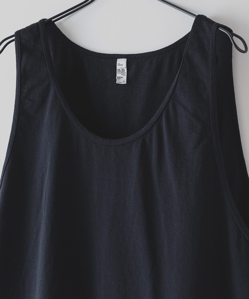LOS ANGELES APPAREL(ロサンゼルスアパレル)の「【LOS ANGELES APPAREL/ロサンゼルスアパレル】 【綿100% 吸水性・可動性に優れ着心地抜群】1815GD 6.5オンス クラシックタンクトップ 厚手 無地 USA製 アメリカ製 インナー レイヤード(タンクトップ・メンズ・ブラック/ホワイト・MEDIUM/X-LARGE)」の22枚目の写真