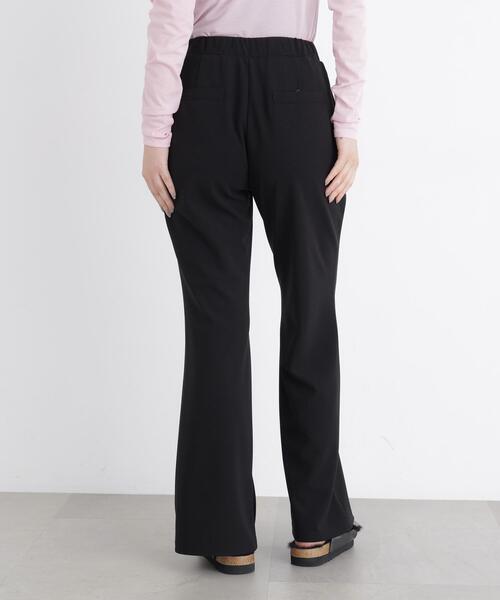 N.(N. Natural Beauty Basic)(エヌエヌナチュラルビューティーベーシック)の「ドライタッチフレアカットパンツ(その他パンツ・レディース・ダークブラウン/ブラック・P/S/MEDIUM)」の5枚目の写真