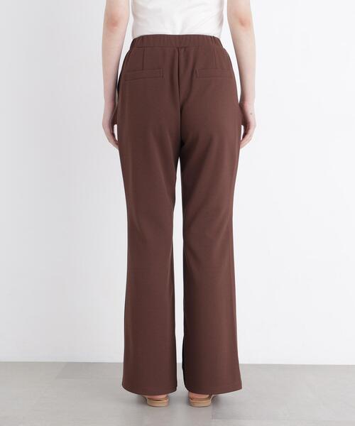 N.(N. Natural Beauty Basic)(エヌエヌナチュラルビューティーベーシック)の「ドライタッチフレアカットパンツ(その他パンツ・レディース・ダークブラウン/ブラック・P/S/MEDIUM)」の19枚目の写真