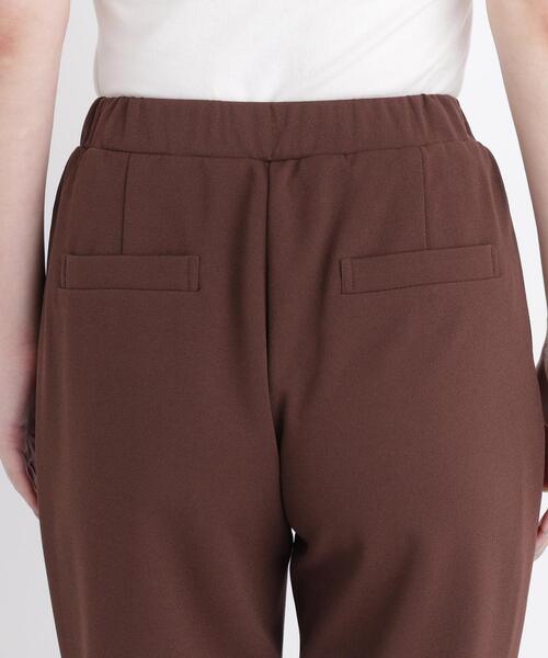 N.(N. Natural Beauty Basic)(エヌエヌナチュラルビューティーベーシック)の「ドライタッチフレアカットパンツ(その他パンツ・レディース・ダークブラウン/ブラック・P/S/MEDIUM)」の21枚目の写真