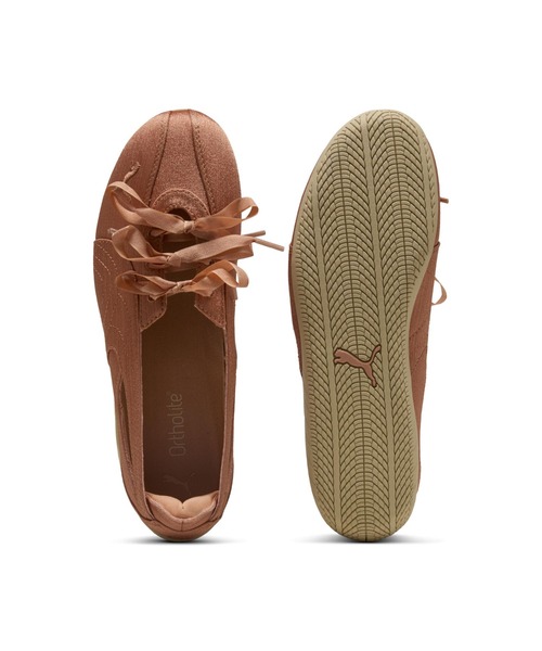 ELLEgirl(エルガール)の「PUMA SPEEDCAT BALLET NOVA SATIN WNS(スニーカー・レディース・ネイビー/ピンク・24.5cm/23.5cm)」の3枚目の写真