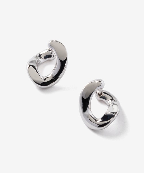TOM WOOD(トムウッド)の「【TOM WOOD / トムウッド】Dean Hoops / ディーン フープ ピアス シルバー(ピアス(両耳用)・レディース・シルバー・FREE)」の1枚目の写真