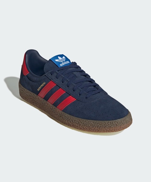 adidas（アディダス）の「モントリオールRM / Montreal RM Shoes スニーカー / アディダスオリジナルス adidas Originals（スニーカー・メンズ・ブルー・25.0cm/25.5cm/26.0cm/24.5cm/24.0cm/29.0cm/23.5cm/28.0cm/28.5cm/26.5cm/27.5cm/27.0cm/23.0cm/22.5cm）」の2枚目の写真