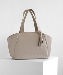 BUD OF LILY LARGE TOTE BAG レザートートバッグ