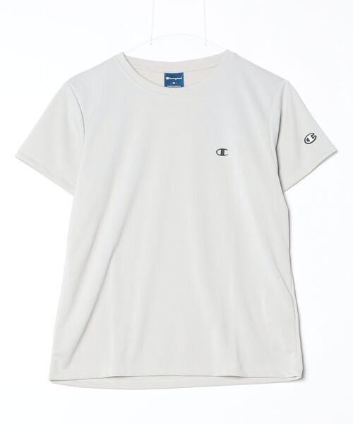 Champion(チャンピオン)の「【Champion/チャンピオン】レディース ショートスリーブTシャツ(Tシャツ/カットソー・レディース・その他35/ホワイト/ブラック・LARGE/MEDIUM)」の3枚目の写真