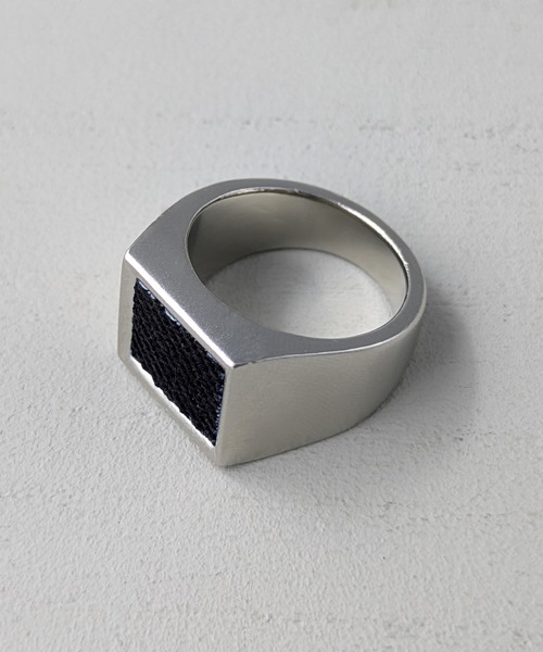and cloud（アンドクラウド）の「Deep Sea Blue Ring（リング・レディース・シルバー系その他・#17/#15/#13/#11）」の2枚目の写真