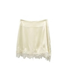 Cilly Satin Skirt Pant [BEIGE]