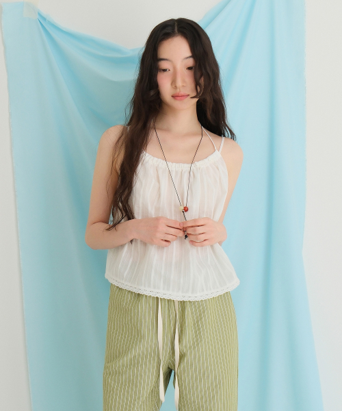 MOUI（モウイ）の「Heidi halter blouse (O/WHITE)（シャツ/ブラウス・レディース・その他・FREE）」の3枚目の写真