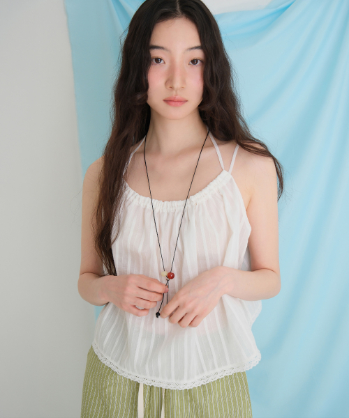 MOUI（モウイ）の「Heidi halter blouse (O/WHITE)（シャツ/ブラウス・レディース・その他・FREE）」の4枚目の写真