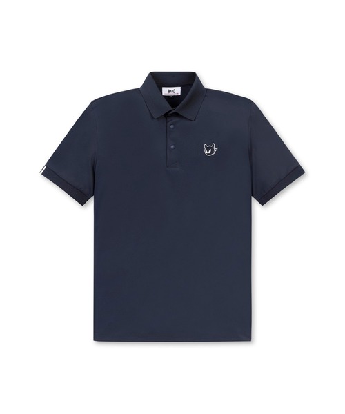 WAAC(ワック)の「MEN WAACKYピケポロシャツ(ポロシャツ・メンズ・ホワイト/ネイビー/ミント・LARGE/X-LARGE/SMALL/MEDIUM)」の3枚目の写真