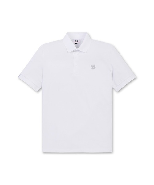 WAAC(ワック)の「MEN WAACKYピケポロシャツ(ポロシャツ・メンズ・ホワイト/ネイビー/ミント・LARGE/X-LARGE/SMALL/MEDIUM)」の1枚目の写真