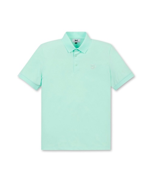WAAC(ワック)の「MEN WAACKYピケポロシャツ(ポロシャツ・メンズ・ホワイト/ネイビー/ミント・LARGE/X-LARGE/SMALL/MEDIUM)」の2枚目の写真