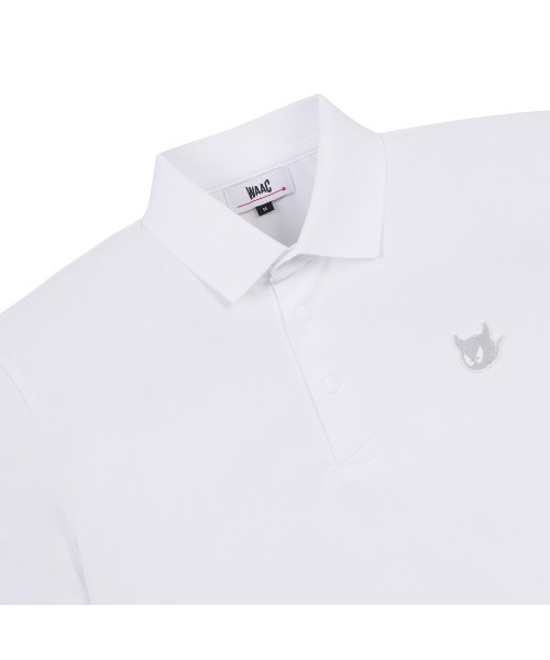 WAAC(ワック)の「MEN WAACKYピケポロシャツ(ポロシャツ・メンズ・ホワイト/ネイビー/ミント・LARGE/X-LARGE/SMALL/MEDIUM)」の11枚目の写真