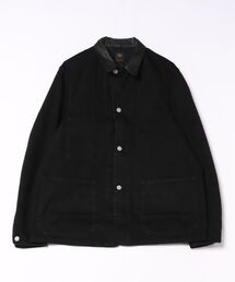 Bshop(�r�V���b�v)��SCYE BASICS | Selvedge Black Denim Chore Jacket(�_�E���W���P�b�g/�R�[�g)