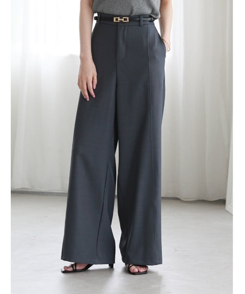 fifth(フィフス)の「センターステッチパンツ(その他パンツ・レディース・モカ/グレー/ライトベージュ・M)」の2枚目の写真