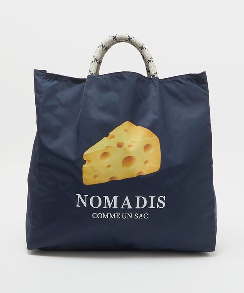 NOMADIS(ノマディス)の「【WEB限定】<NOMADIS>PANTRY SAC2/16 トートバッグ(トートバッグ・レディース・ネイビー/ホワイト・FREE)」の2枚目の写真