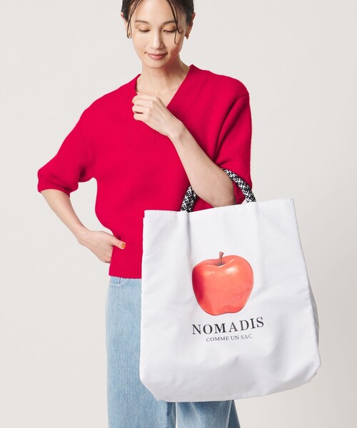 NOMADIS(ノマディス)の「【WEB限定】<NOMADIS>PANTRY SAC2/16 トートバッグ(トートバッグ・レディース・ネイビー/ホワイト・FREE)」の10枚目の写真