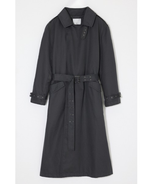 MOUSSY(マウジー)の「【26年AW新作】MOTOR トレンチコート(トレンチコート・レディース・ライトブラック/カーキ・FREE)」の16枚目の写真