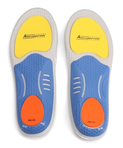 ORiental TRaffic(オリエンタルトラフィック)の「アクティブ サポート インソール /INSOLE(03)(インソール/シューズクッション・レディース・グレー系・28.0cm/27.0cm/26.0cm/25.0cm/24.0cm/23.0cm)」の3枚目の写真