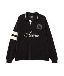 VELOUR SKIPPER POLO / ベロア スキッパー ポロシャツ / AVIREX / アヴィレックス