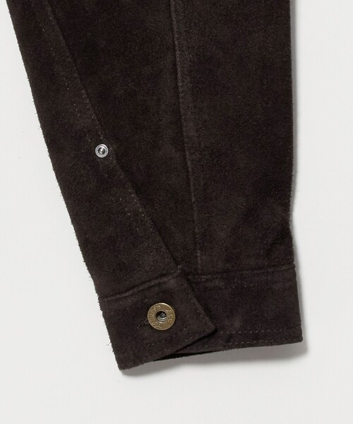 Scye(サイ)の「<Lee x Scye for UNITED ARROWS>SUEDE COWBOY JACKET/スエードカウボーイ ジャケット(その他アウター・メンズ・ダークブラウン・36/38/40)」の4枚目の写真