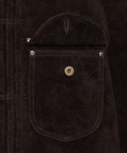 Scye(サイ)の「<Lee x Scye for UNITED ARROWS>SUEDE COWBOY JACKET/スエードカウボーイ ジャケット(その他アウター・メンズ・ダークブラウン・36/38/40)」の5枚目の写真